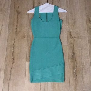 Green BCBG Bandeau  dress